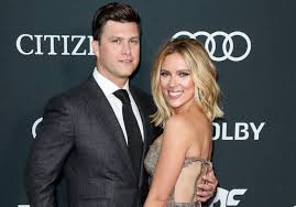 He started a relationship with actress scarlett johansson in may 2017; Scarlett Johansson Colin Jost Welcome Their First Child Together Shemazing