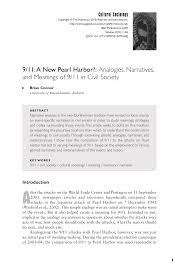 pdf a new pearl harbor analogies narratives and meanings pdf 9 11 a new pearl harbor analogies narratives and meanings of 9 11 in civil society