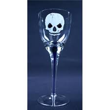 Skull Painted Wine Glass Favecrafts Com