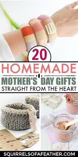 20 meaningful diy mother s day gifts