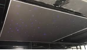 fiber optic starry ceiling lighting at
