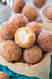 fried donut holes no yeast sugar