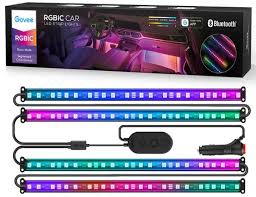 govee h7090 rgbic car led strip lights