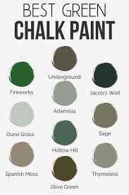 Best Green Chalk Paint For Furniture