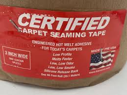 3 x66 carpet seaming tape certified