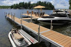 lakefront with these dock ideas