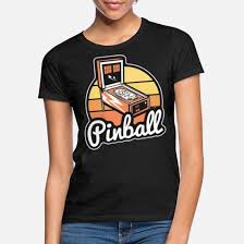 pinball shirt retro clic pinball