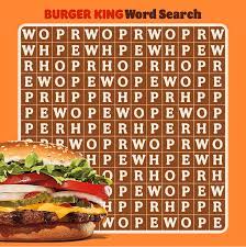 Burger King - first word you see should ...