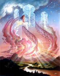 Stairways... | Angel art, Stairway to heaven, I believe in angels