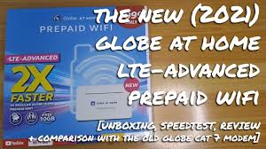 globe at home lte advanced prepaid wifi
