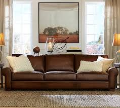 Pottery Barn Leather Sofas Sectionals