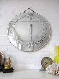 Art Deco Wall Mirror Vintage Mirrors