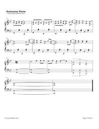 piano sheet piano s