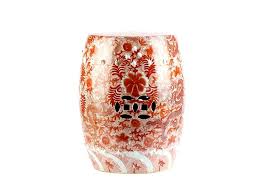 Ceramic Garden Stool Porcelain Hand