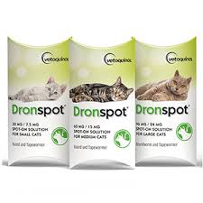 dronspot spot on cat worming treatment