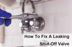 How To Fix A Leaky Shut Off Valve Under