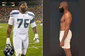 nfl player lost 100 lbs in 40 day fast