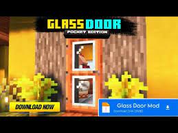 Glass Door Mod For Minecraft 1 20