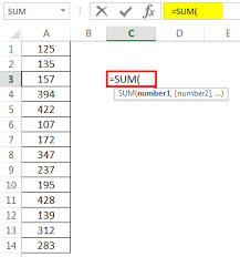 how to sum multiple rows in excel