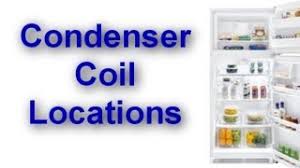 condenser coil location on your