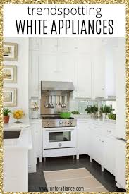 trendspotting: white appliances (and