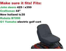 Medium Seat Cover Fits Riding Lawn