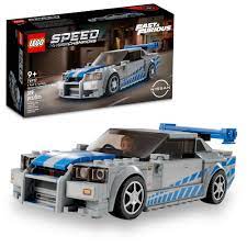LEGO 76917 Speed Champions 2 Fast 2 Furious Nissan Skyline GT-R (R34) :  Amazon.co.uk: Toys & Games