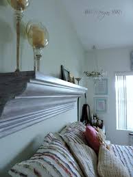 Mantel In Place Of A Headboard