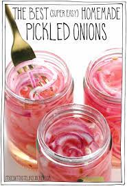 the best homemade pickled onions it