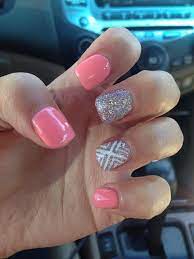 40 cool and simple acrylic nail designs