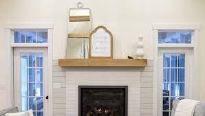 Reclaimed Wood Fireplace Mantels
