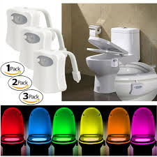 Led Toilet Night Light Colors Body Sensing Automatic Motion Bathroom For Sale Online Ebay