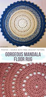 the prettiest corchet rug