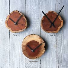 Handmade Unique Clocks Made From Wooden