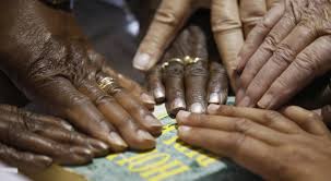 Image result for hands on bible