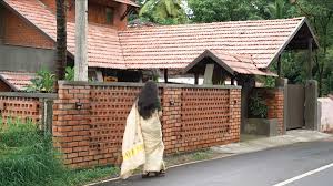 a traditional kerala style house from