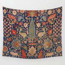 17th Century Persian Rug Print With