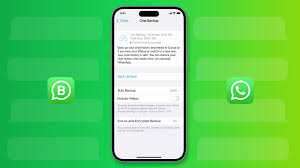 whatsapp messages on iphone and re