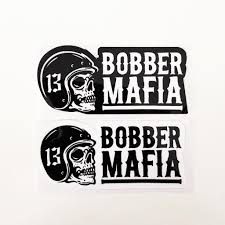 bobber mafia sticker rider 1957