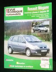 Amazon.fr - RRTA0642.1 REVUE TECHNIQUE AUTOMOBILE RENAULT MEGANE Essence Phase  2 depuis 1999 - - Livres
