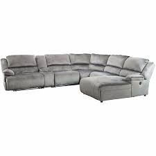 6pc power reclining sectional with raf