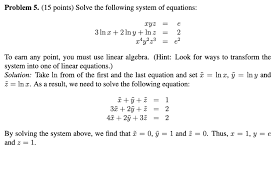 Solved Problem 5 15 Points Solve The