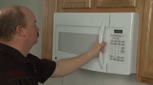 ge microwave door handle broken