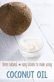 3 natural coconut oil lotion recipes