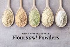 Can flour be made from vegetables?