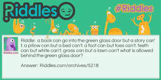 Green Glass Door Riddles Com