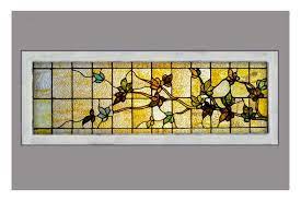Fl Stained Glass Transom Window