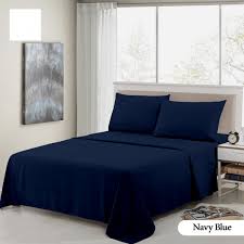 navy blue complete bed set
