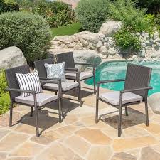 San Pico Outdoor Wicker Dining Chairs