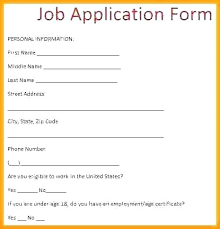 Application Resume Format Job Job Resume Format Download India